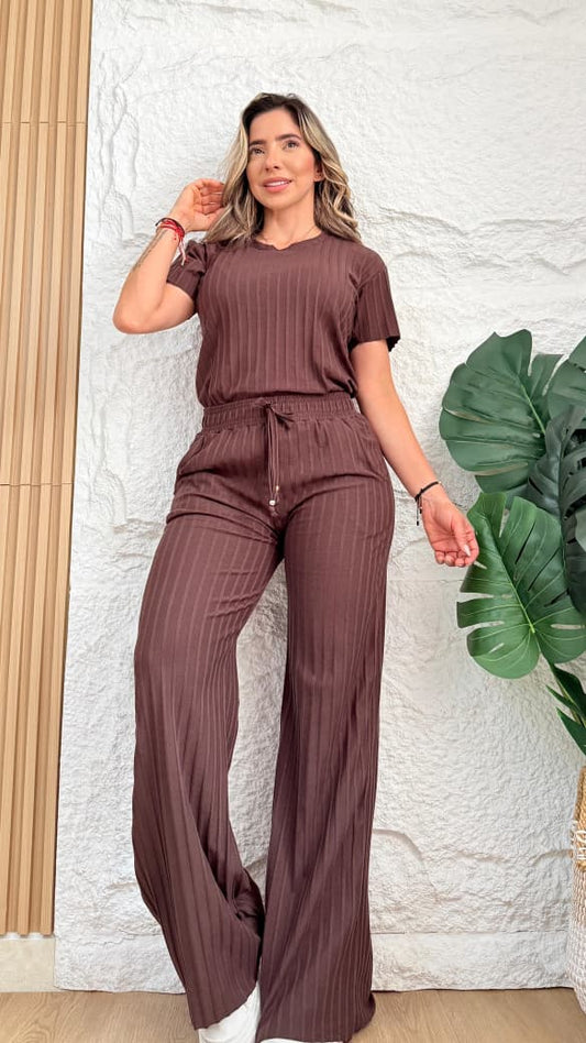 Conjunto Rib Tono a Tono