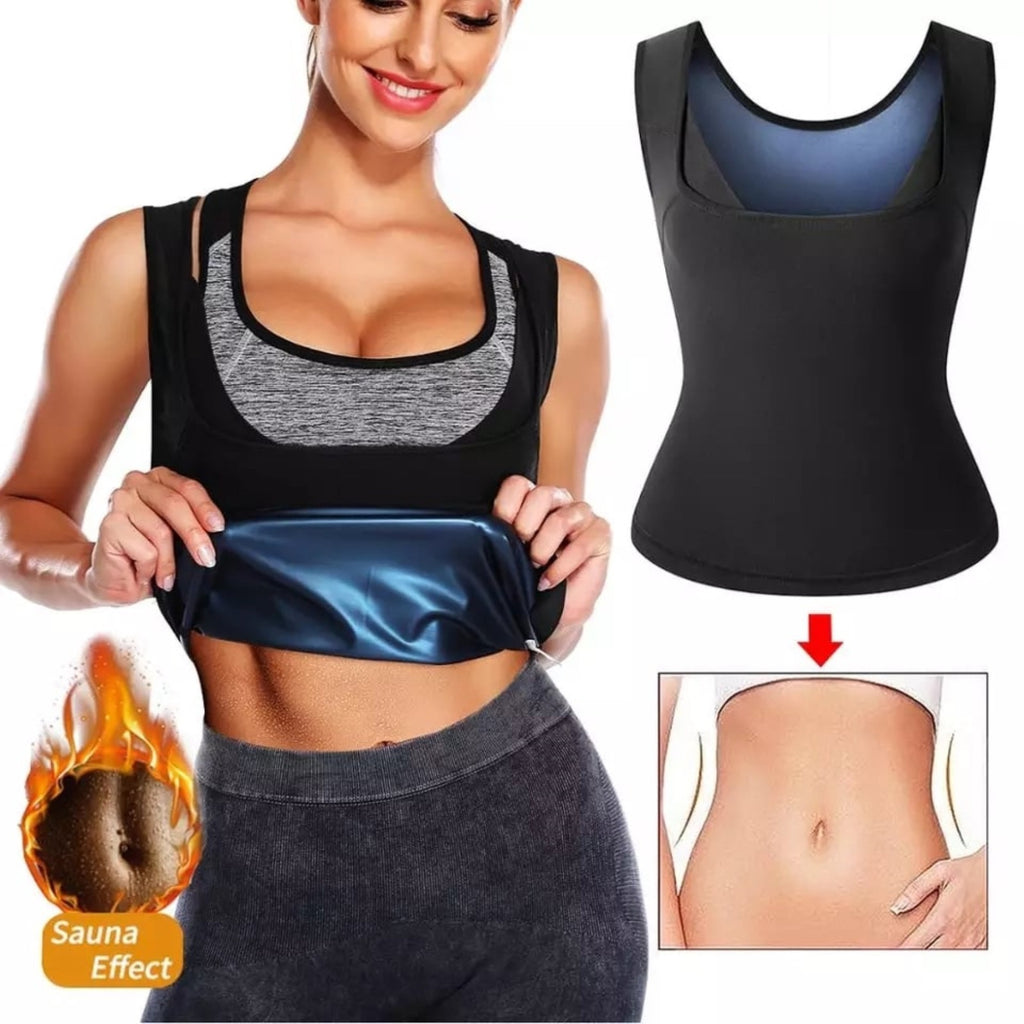 Camiseta térmica reductora mujer efecto