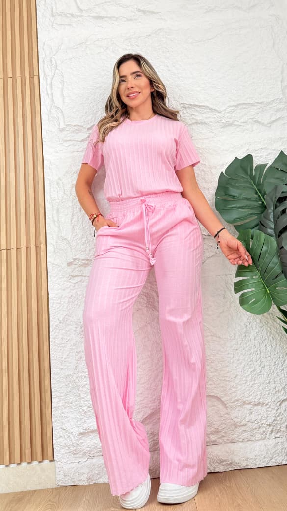 Conjunto Rib Tono a Tono